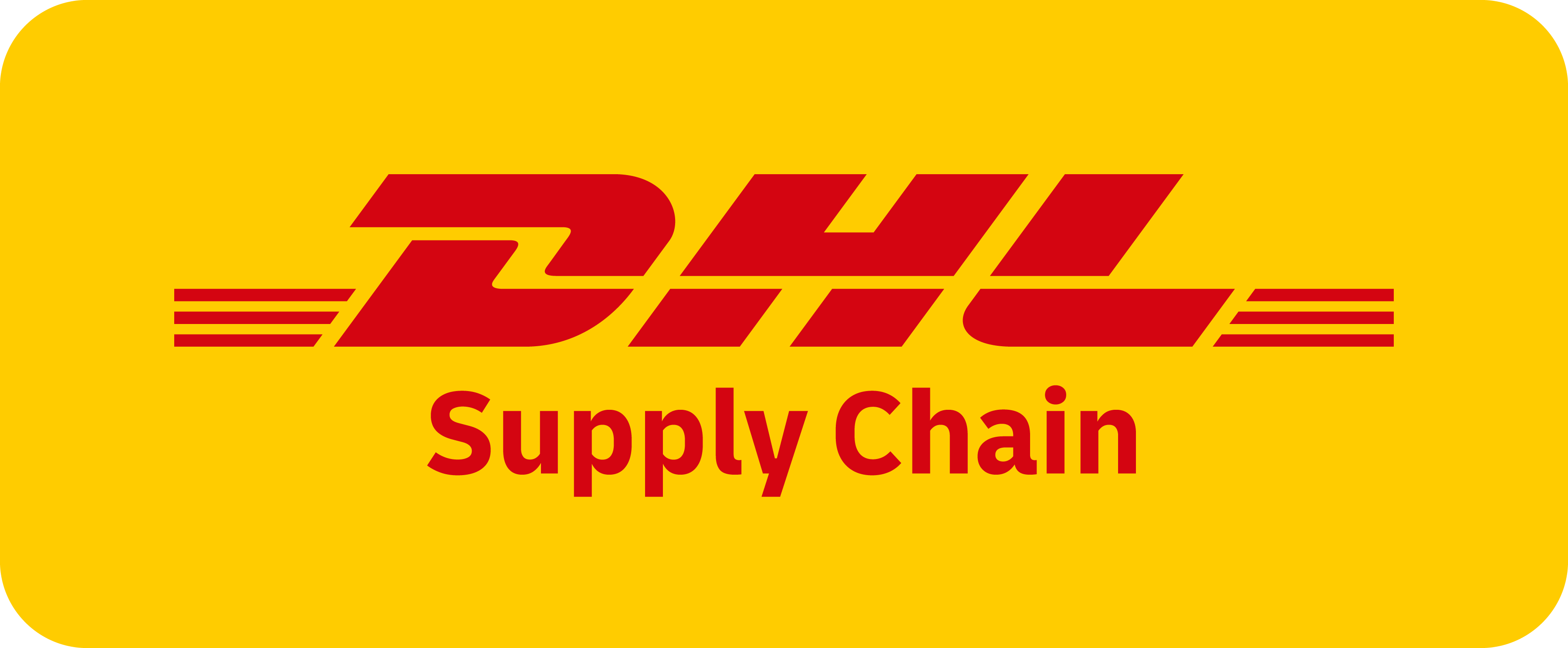 Logo DHL Supply Chain - Socio de la CECIT