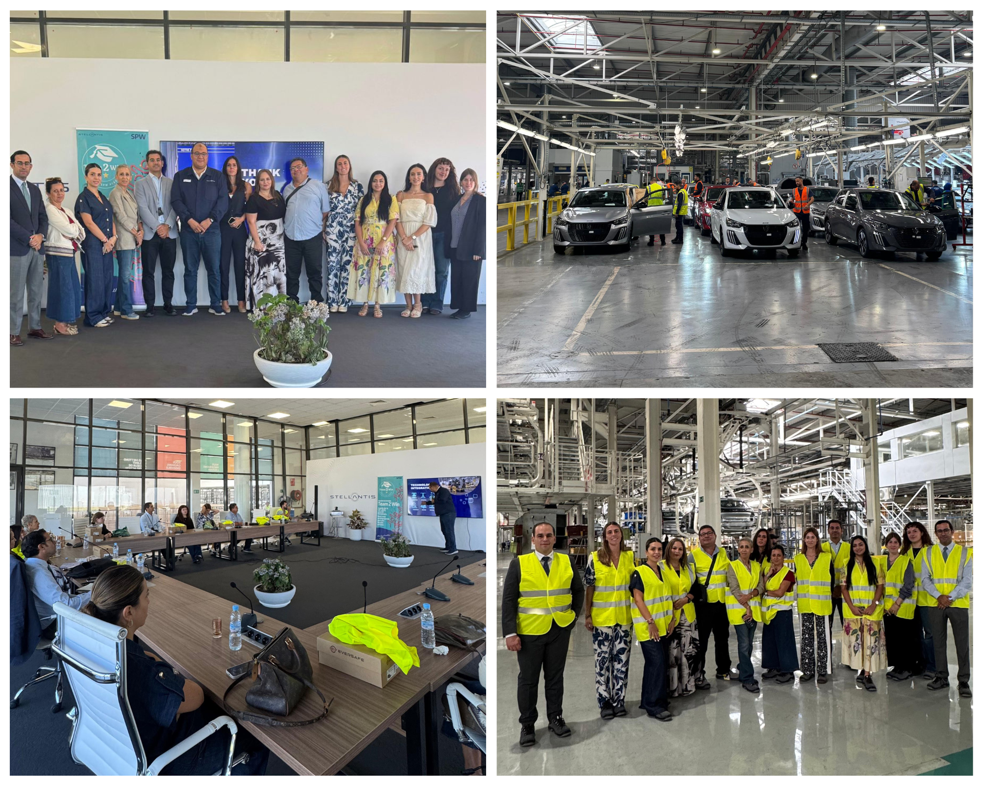 Visita institucional de la CECIT a STELLANTIS-Kenitra