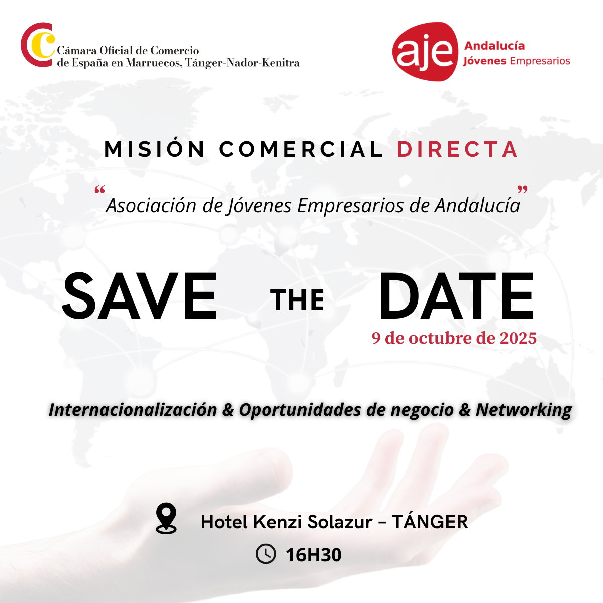 Save the Date | Misión comercial directa: Su puente hacia Andalucía