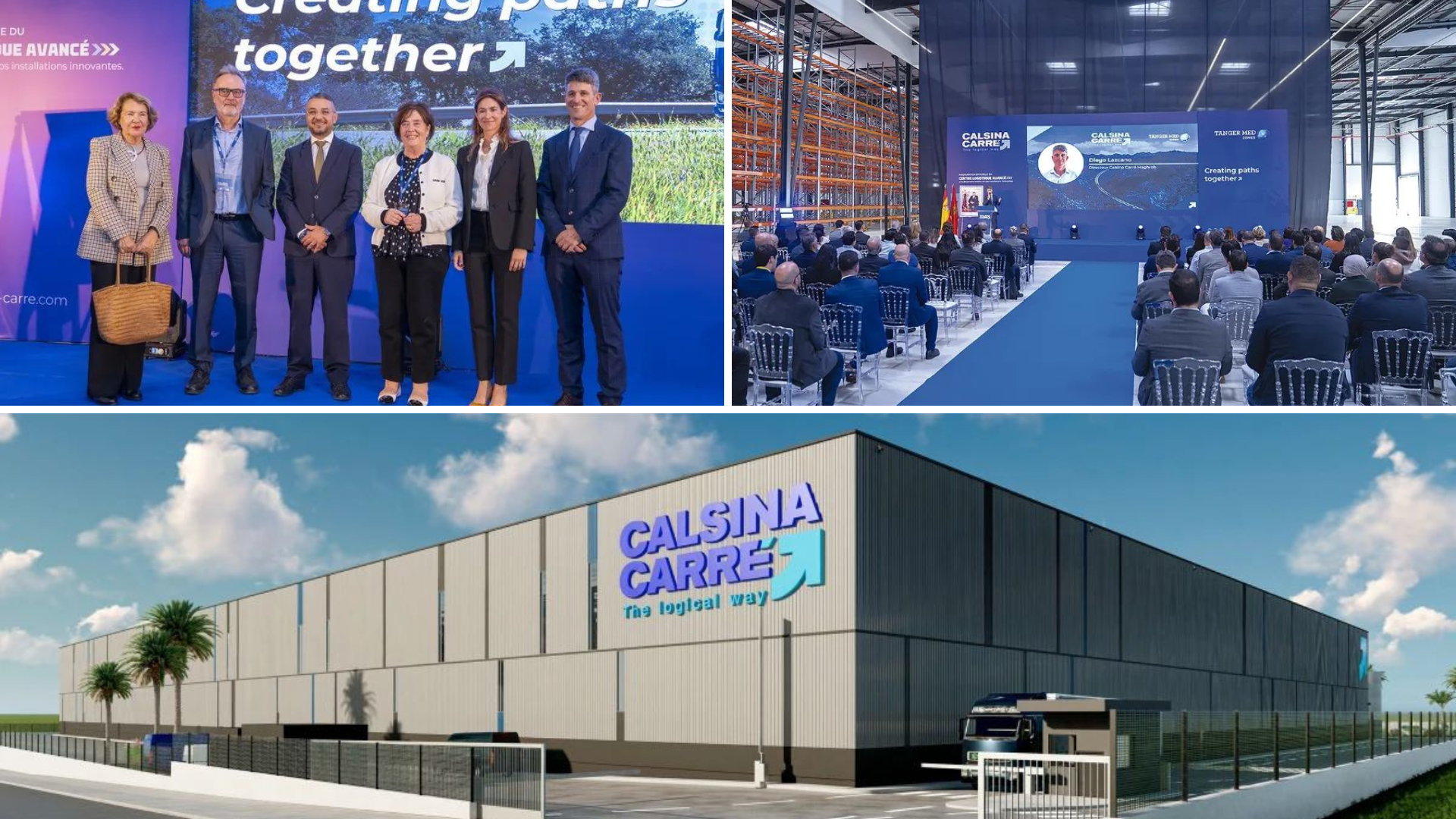 La CECIT presente en la inauguración del nuevo centro logístico de Calsina Carré