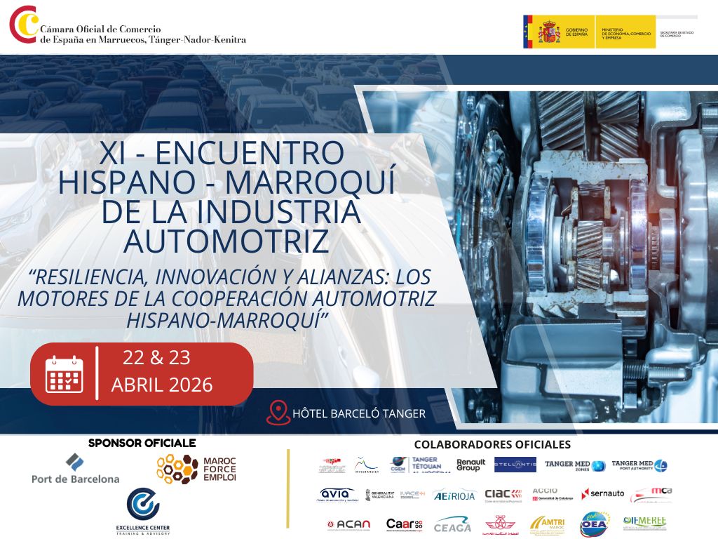XI Encuentro Hispano-Marroquí de la Industria Automotriz – 22–23 de abril de 2026